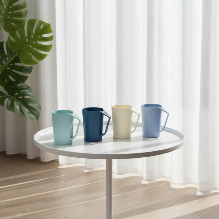 Reusable 16oz Mug with Innovative Handle