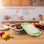 Collapsible Cutting Board & Washing Basin