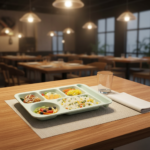 Divided Food Tray With Compartments