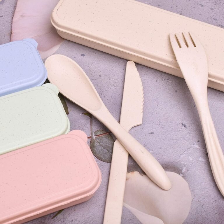 Reusable Cutlery Set with Case