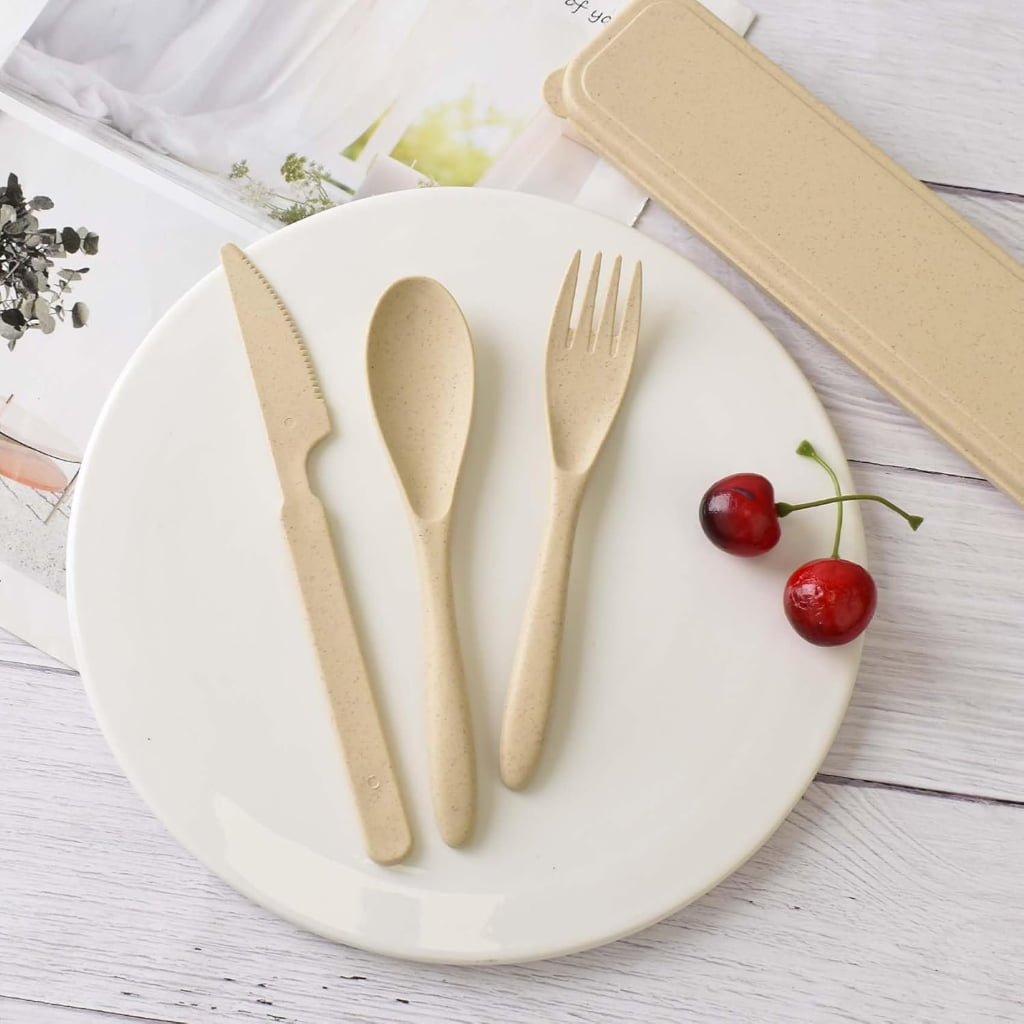 Reusable Cutlery Set with Case
