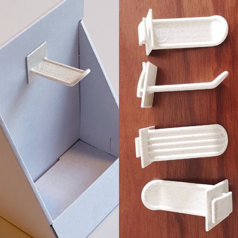 Custom Wheat Straw Bio Plastic Hooks for Gift Card Displays