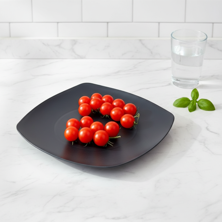 Reusable Plastic Square Plate