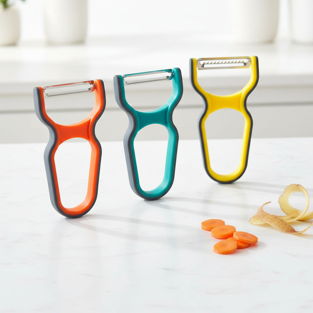 3-Pack Vegetable Peeler Set