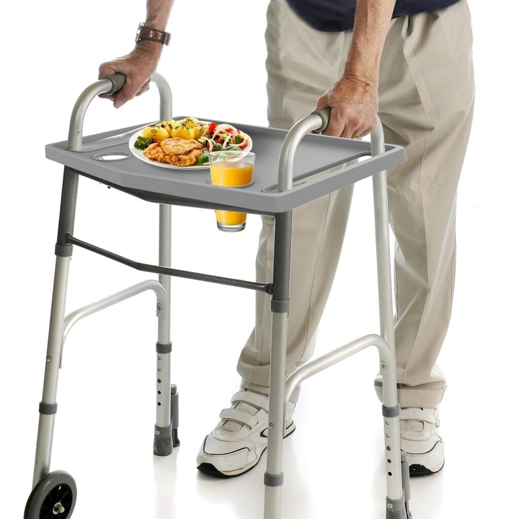 Custom Walker Tray for Medical Mobility Aid