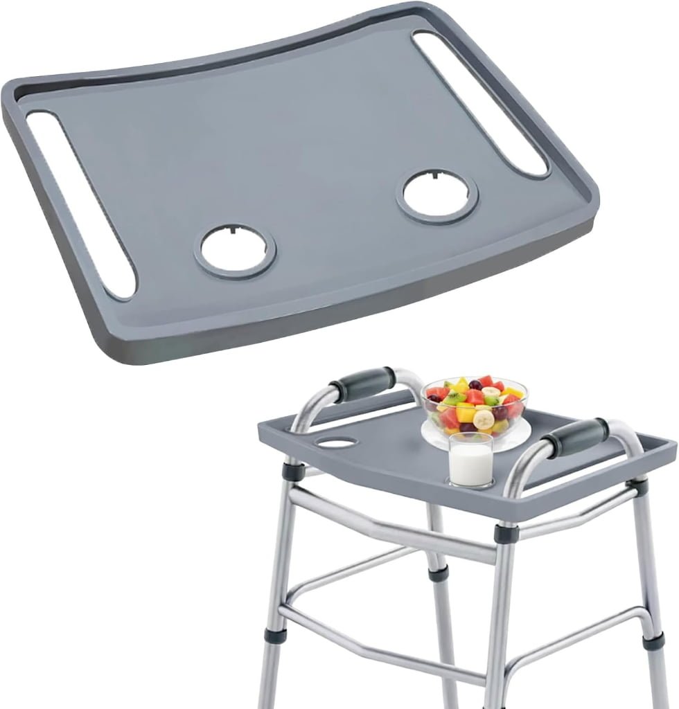 Custom Walker Tray for Medical Mobility Aid