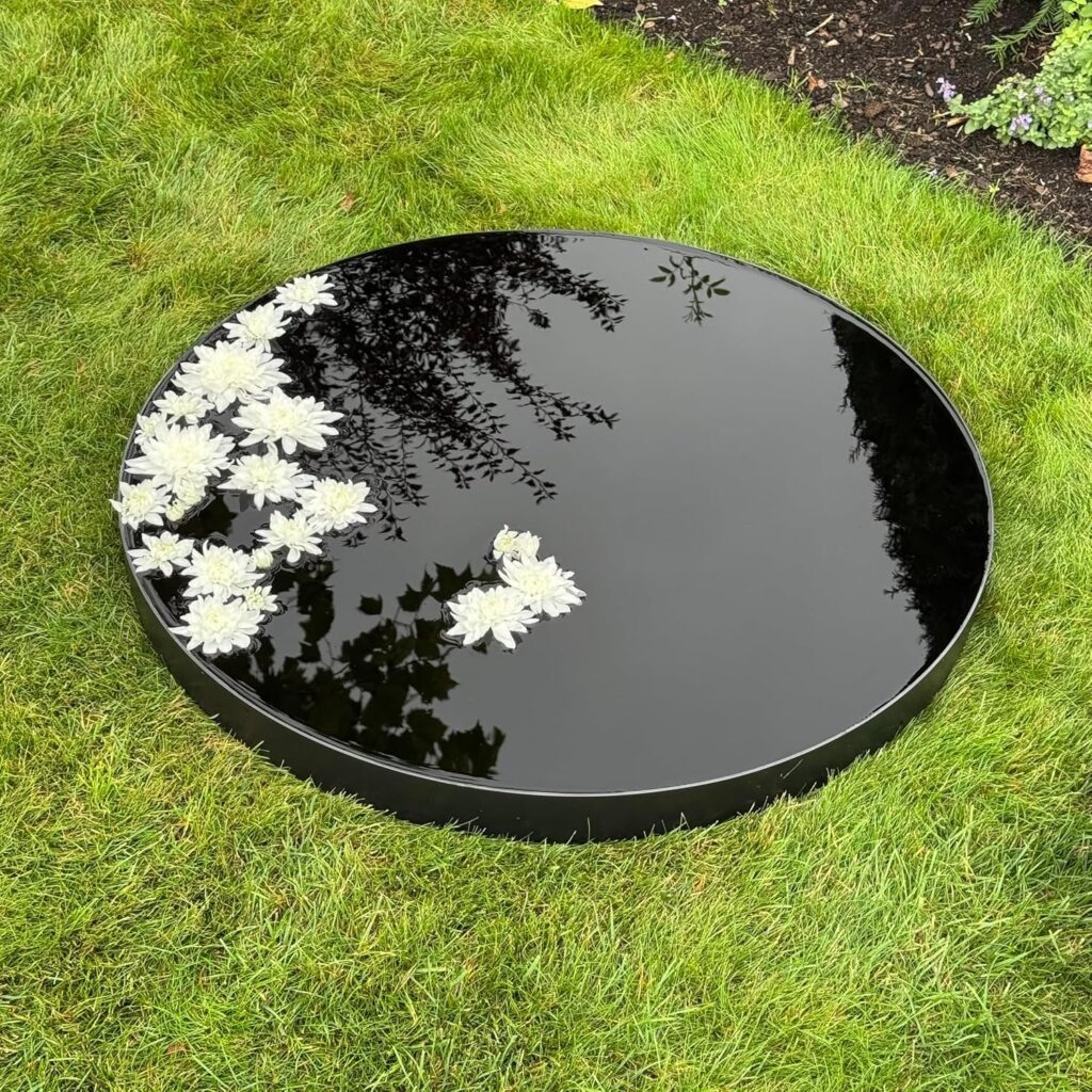 Custom Garden Pond / Water Mirror – Reflective Garden Bowl